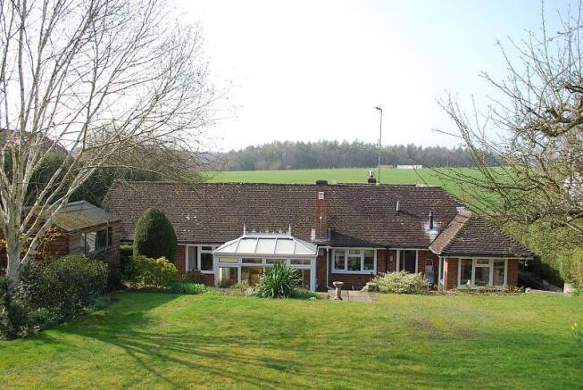 rear of house