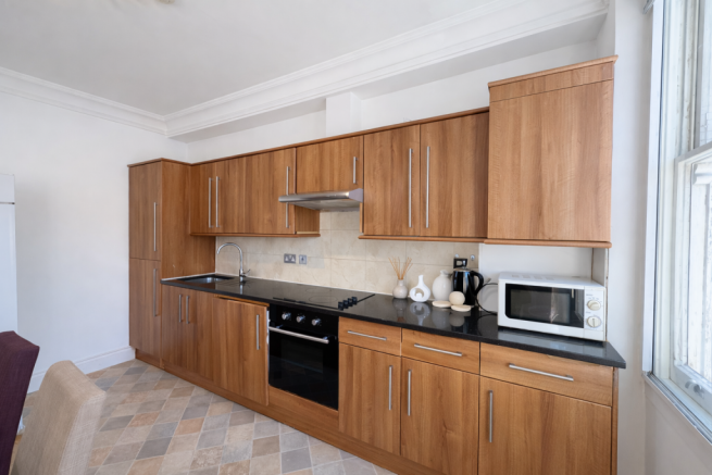 Open plan kitchen 