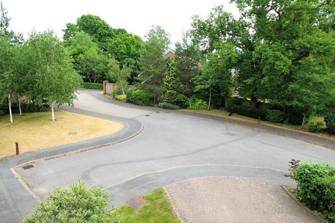 View of road from upstairs