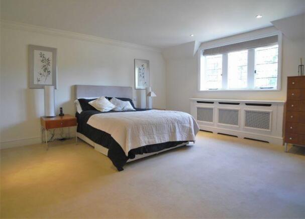 Master bedroom suite