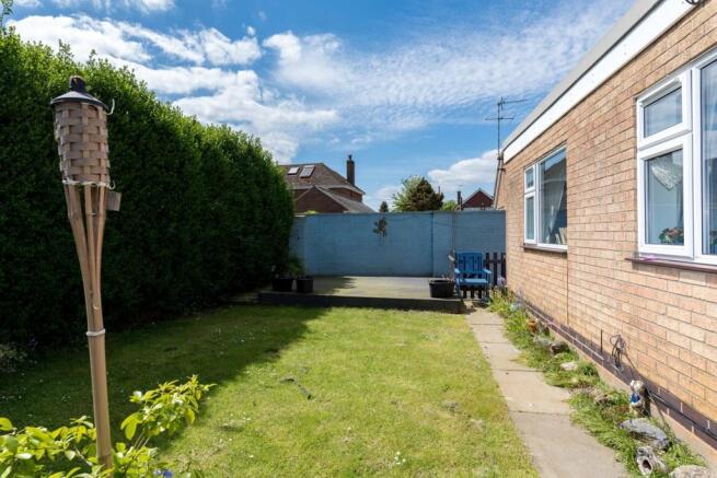 Rear garden