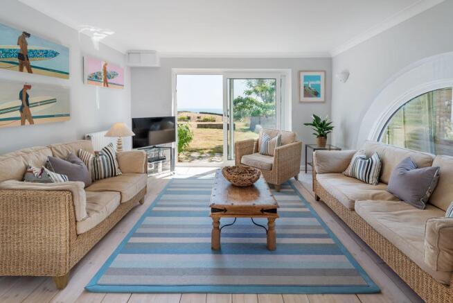 Landcombe Cottage Living Room 1
