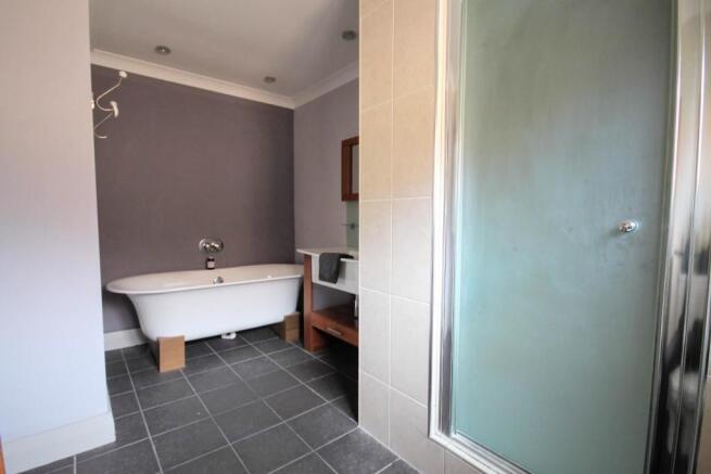 En suite bathroom