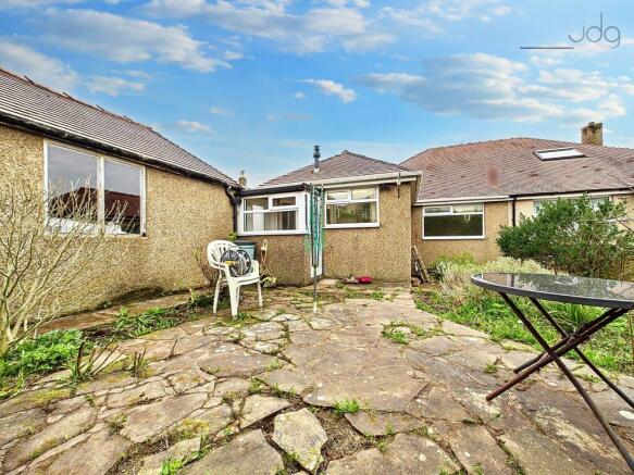 The rear garden