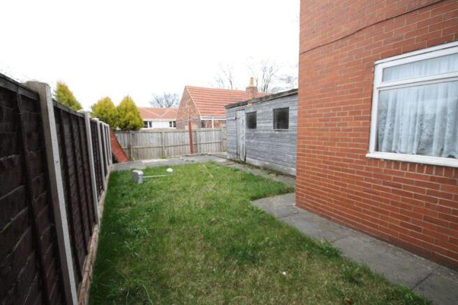 Rear garden