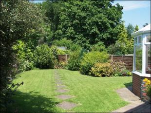 Rear garden