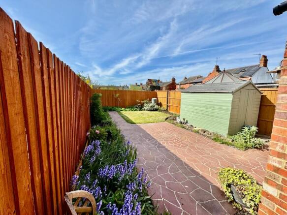 Rear garden