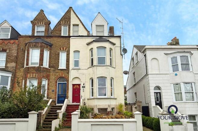 2-bed flat on 75 West Cliff Road, Ramsgate, Kent, CT11, £170,000