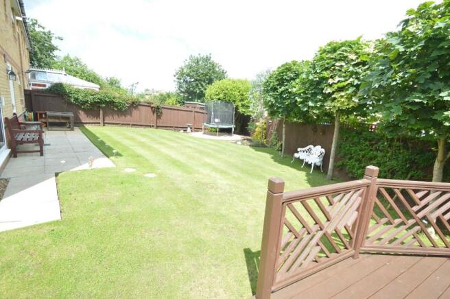 Rear garden