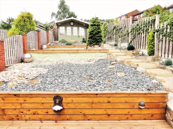 Rear garden