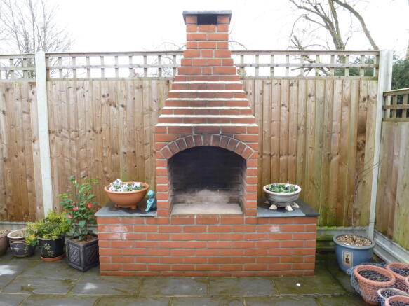 Brick Built Barbeque