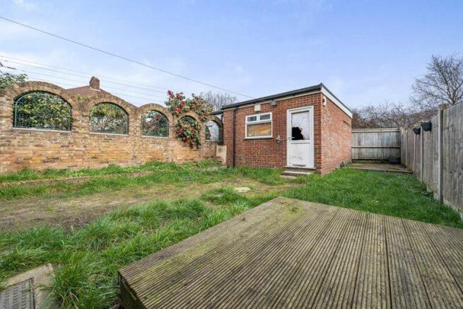 Rear garden