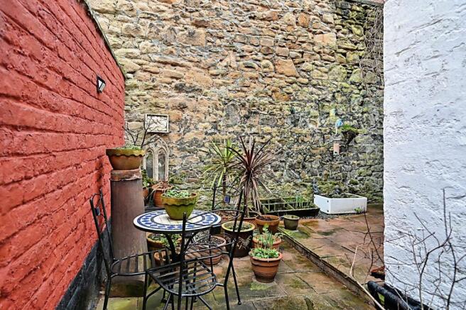 Rear Courtyard