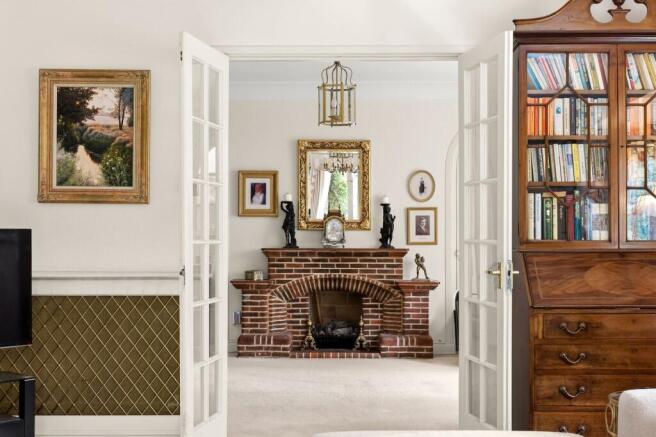 Reception Hall Fireplace