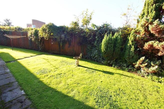 Rear garden