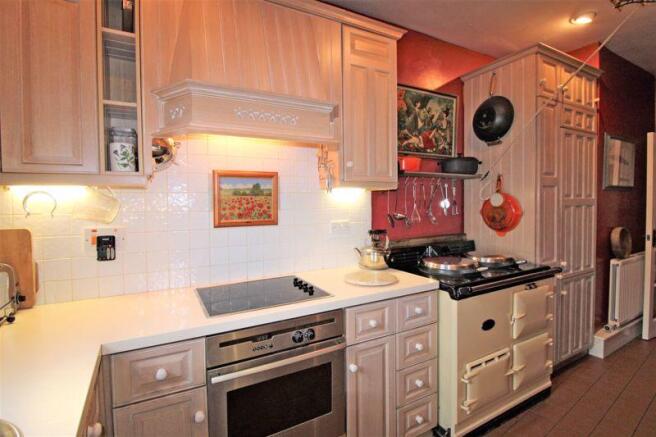 Kitchen with Aga