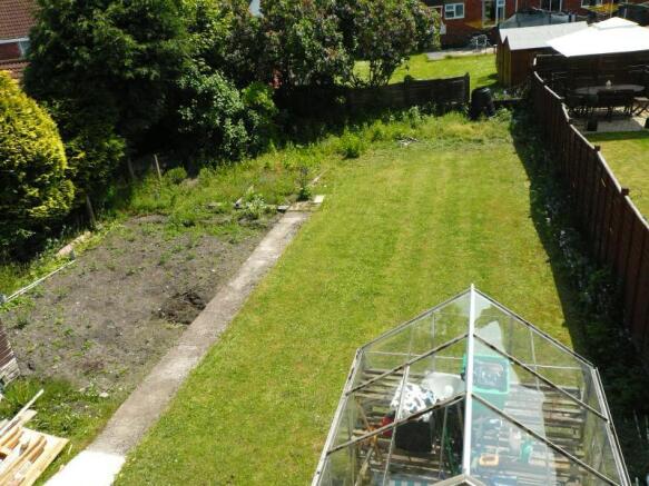 Another view of the Rear Garden