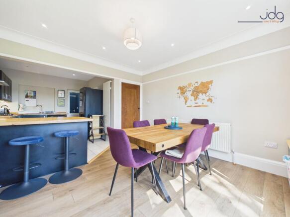 Open Plan Kitchen Dining with Pantry