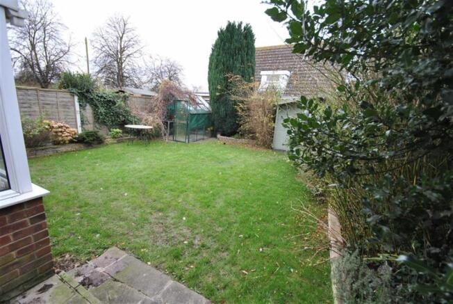 Rear garden