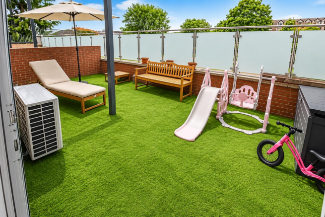 Private Rear Garden