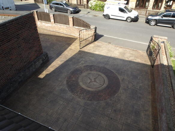 Rear garden