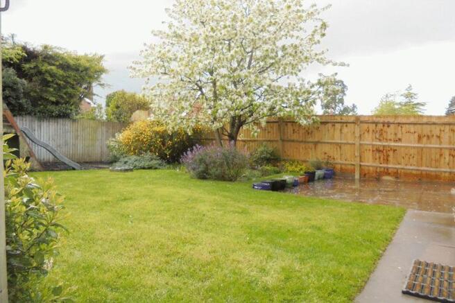 Rear garden