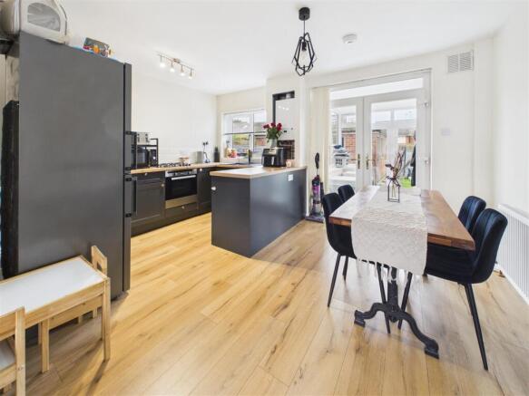 Open Plan Lounge Kitchen Dining Room