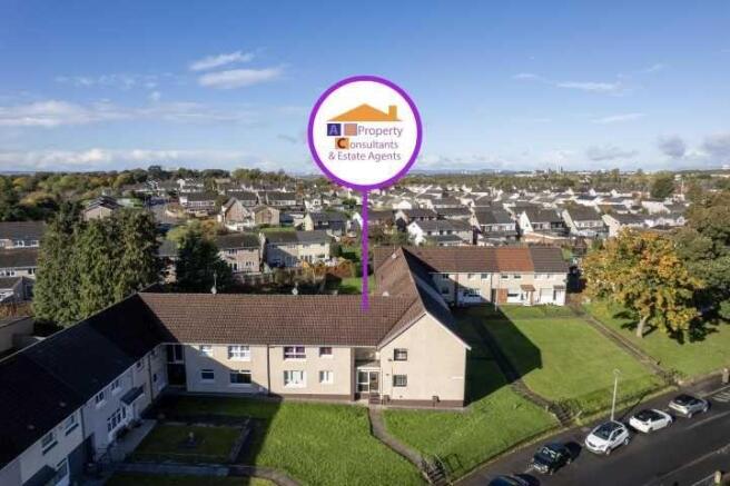 2-bed flat on Huntingtower Road, Baillieston, Glasgow, £110,000