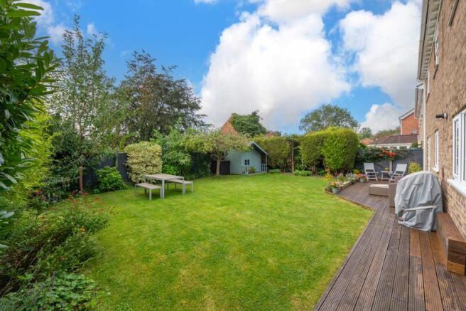 Rear garden