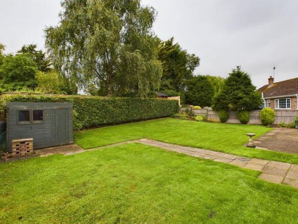 Rear garden