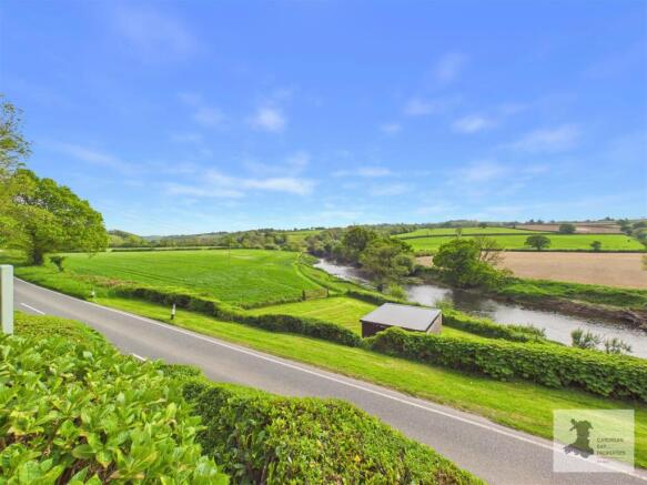 Views from property to field and river
