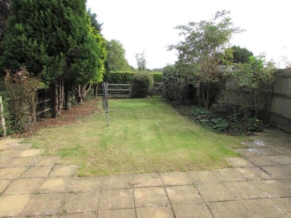 Rear garden