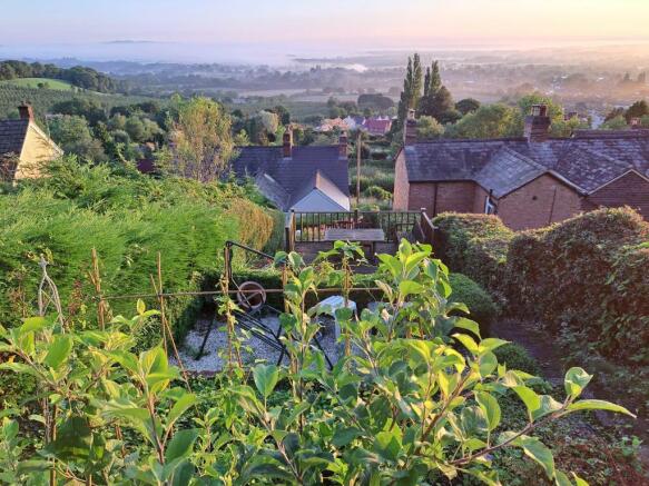 Summer view from the garden