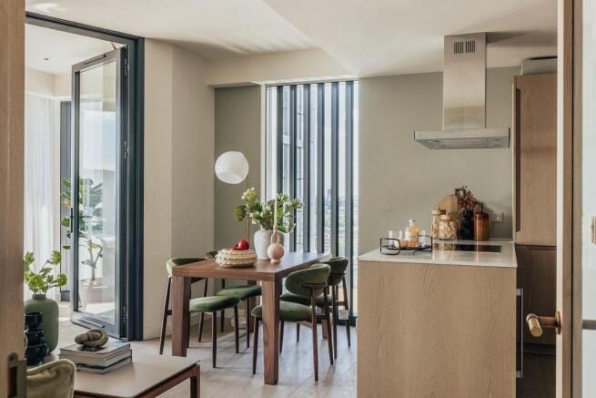 Kitchen and Dining Area