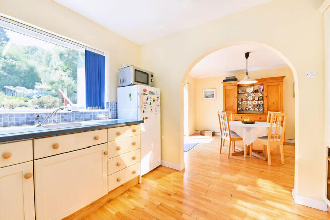 Kitchen through to Dining Room
