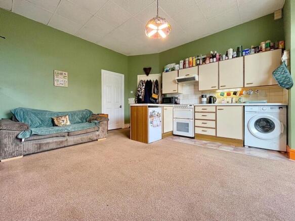 Open plan living space