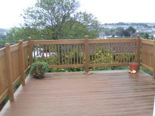 Decked Balcony