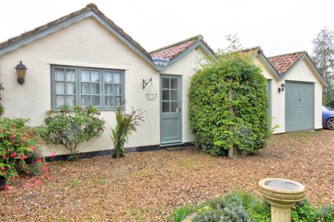 Annexe exterior and Double Garage