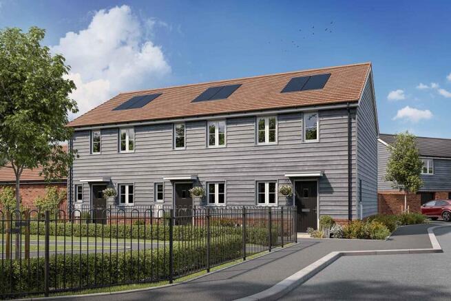 Artist's impression of a typical Canford home