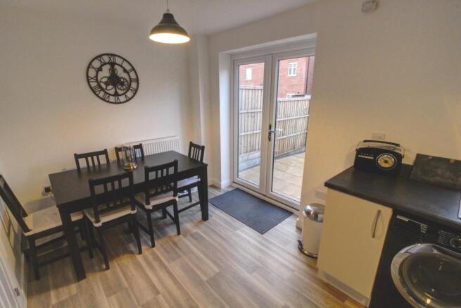 Dining Area with French Doors