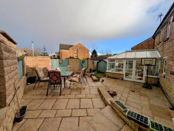 Rear Garden & Conservatory
