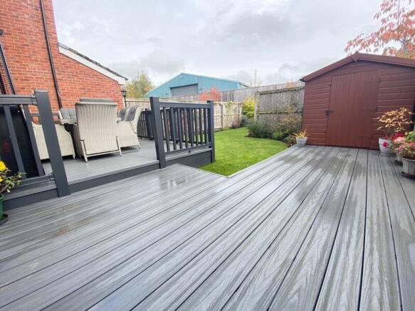 Quality Decking/Seating Area