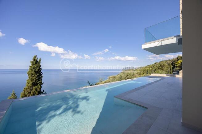 Pool looking north