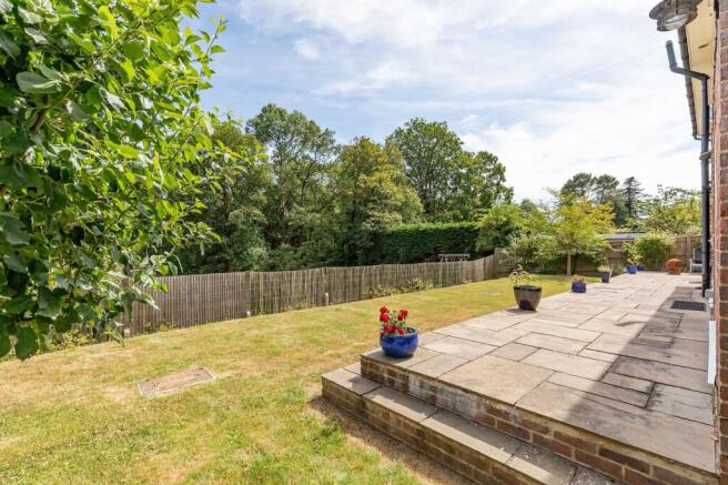 Rear garden