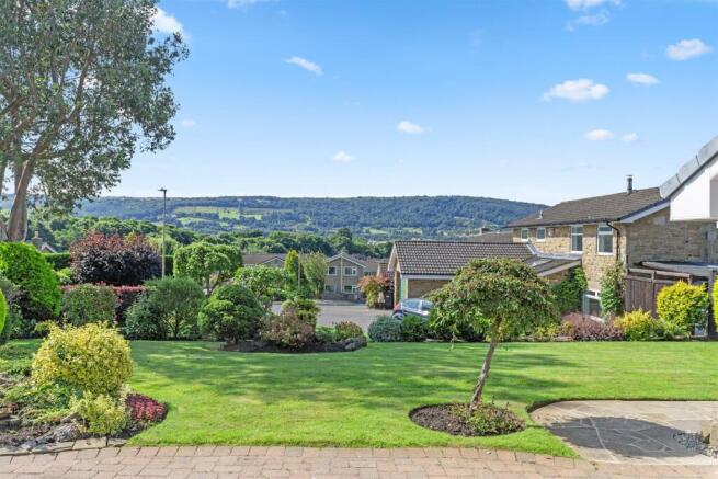 Front Garden & Chevin View