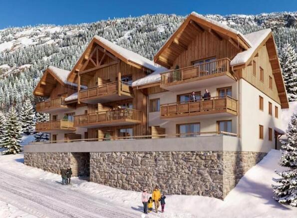 The brand new apartm