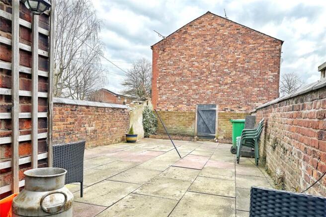Rear Patio