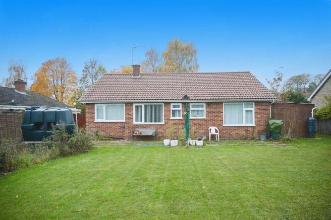 Rear of Property