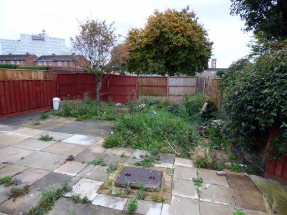 Rear garden