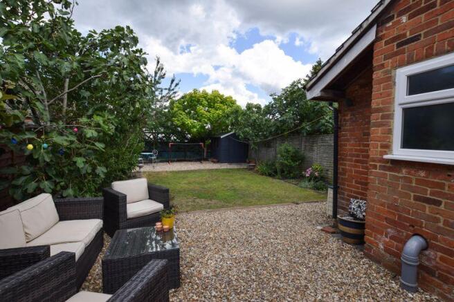 Rear garden